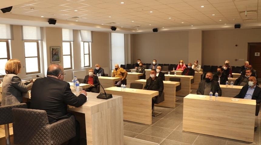 Başkan K&ouml;se muhtarlarla bir araya geldi