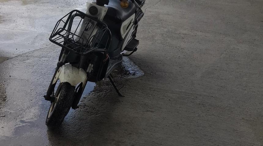 Elektrikli bisikletten düştü: 1 yaralı