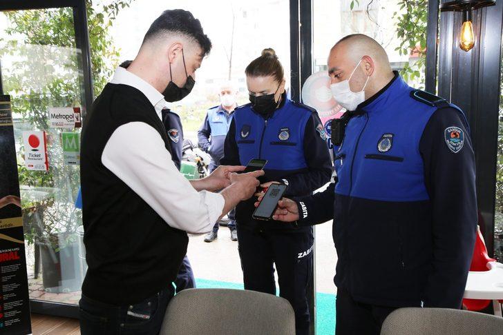 Atakum’ta restoran ve kafelere tedbir denetimi G3