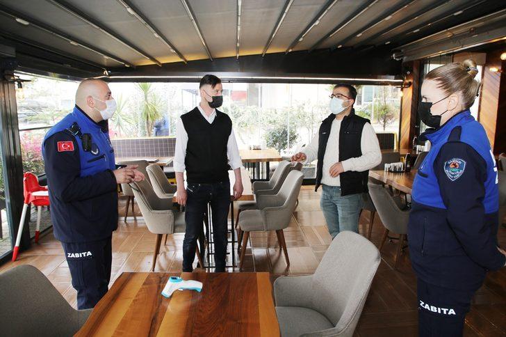 Atakum’ta restoran ve kafelere tedbir denetimi G4