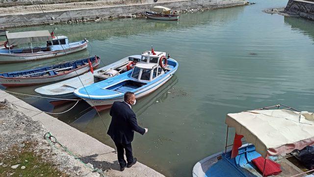 Eğirdir Gölü çevresinde drone ile larva mücadelesi