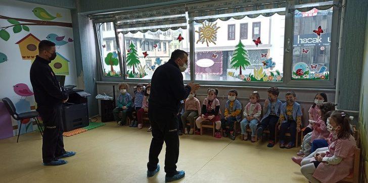 İtfaiye ekiplerinden çocuklara afet eğitimi G1