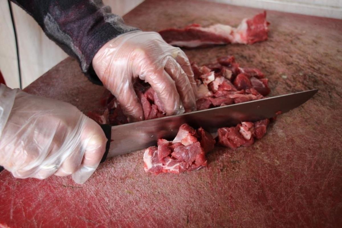 D&uuml;zceliler Şubat ayında 194 ton et t&uuml;ketti