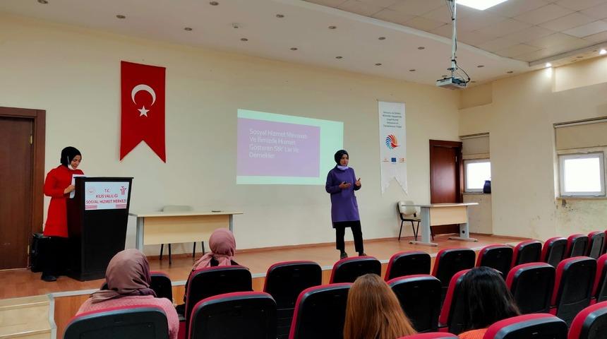 Sosyal Hizmet Merkezi görevlilerine eğitim