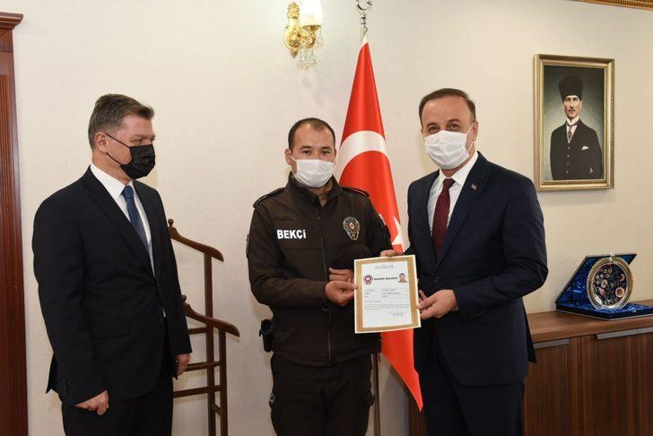 Şanlıurfa’da dikkatli bekçilere ödül G3