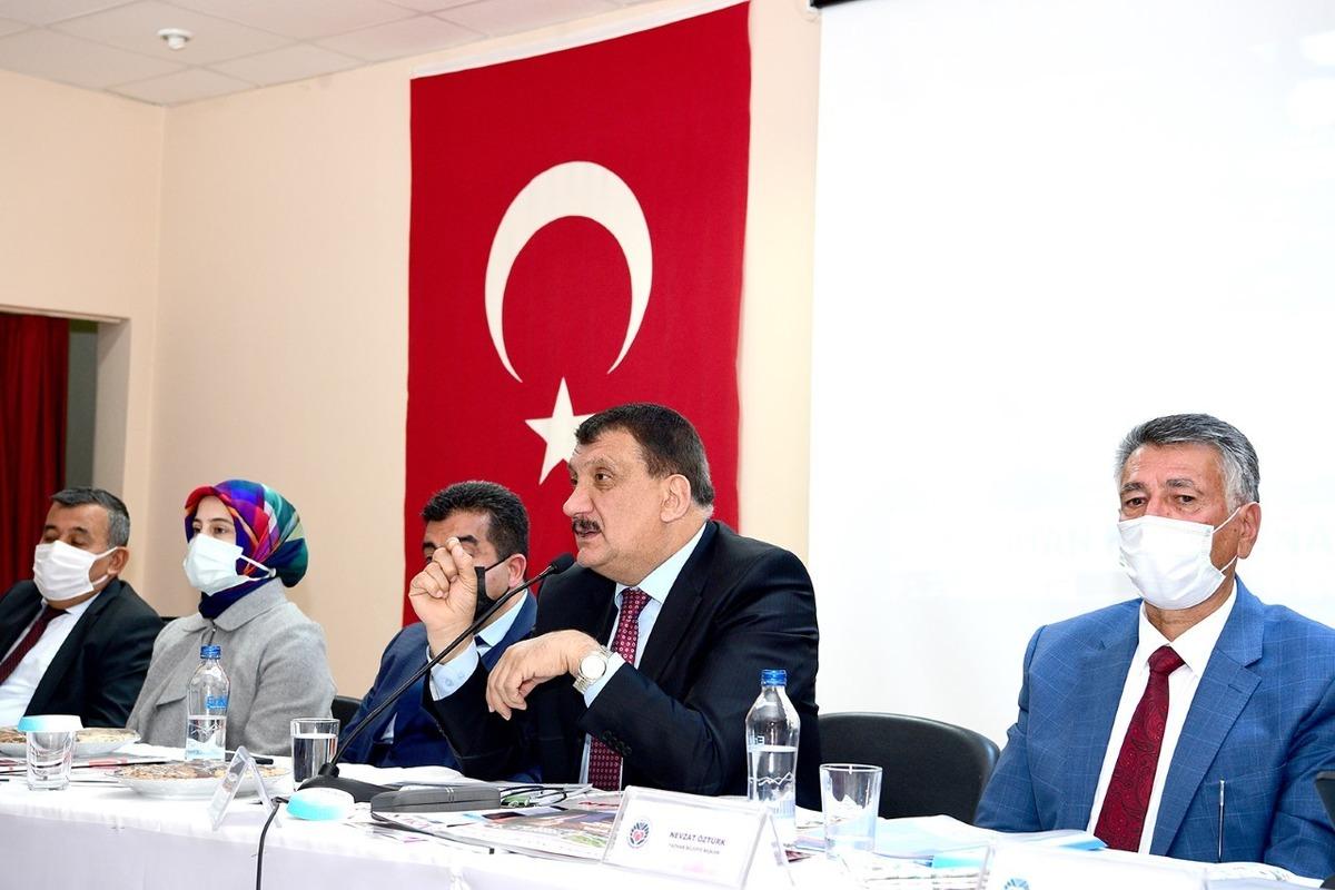 Koordinasyon toplantılarının 7. durağı Yazıhan oldu