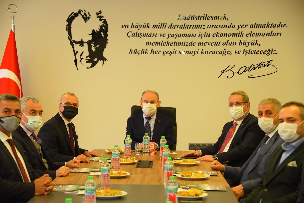 Salihli OSB&rsquo;de yılın ilk toplantısı yapıldı