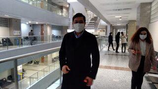 Murat Hazinedar'dan hakime:  Allah sizi de düşürsün inşallah buralara