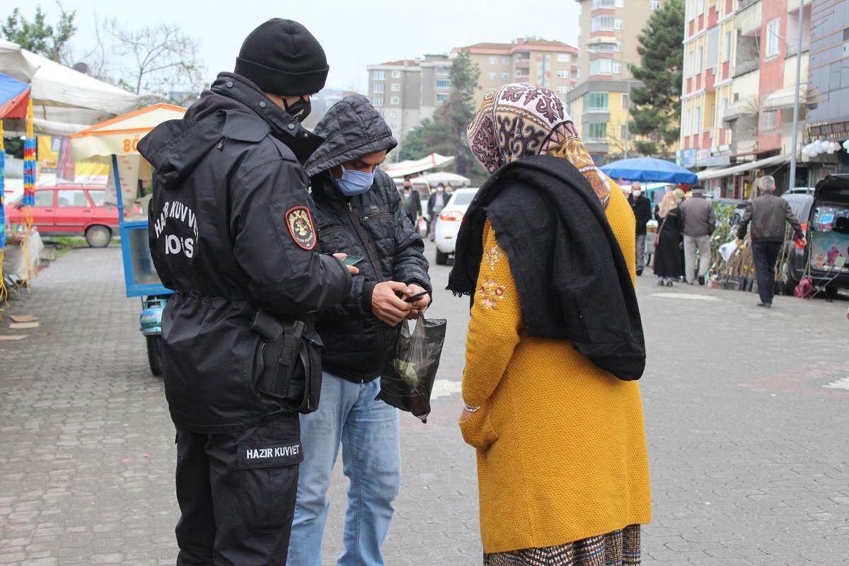 Pazar yerlerinde &lsquo;HES kodu&rsquo; denetimi