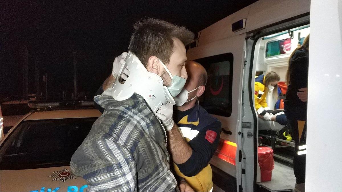 Samsun&rsquo;da trafik kazası: 4 yaralı