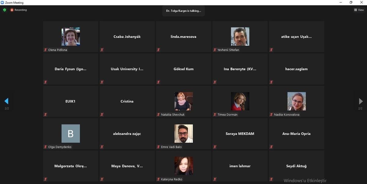 D&uuml;nya &Uuml;niversiteleri, Uşak &Uuml;niversitesi konferansında buluştu