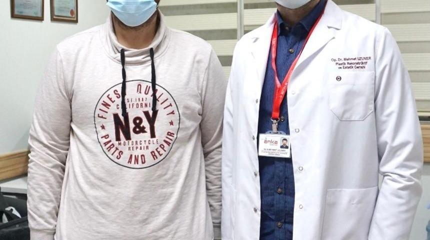 Iraklı gen&ccedil; v&uuml;cut sarkmalarından ANKA&rsquo;da kurtuldu