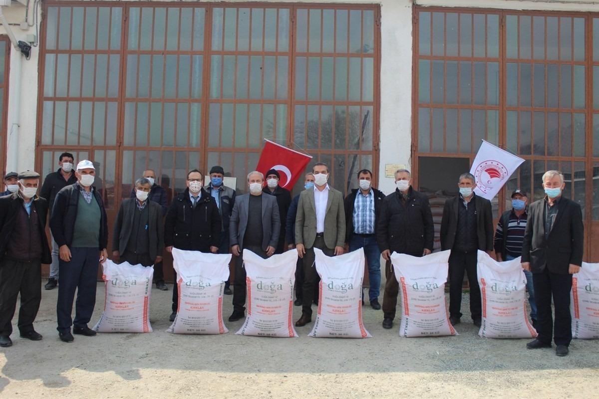 147 &uuml;reticiye yulaf tohumu dağıtıldı