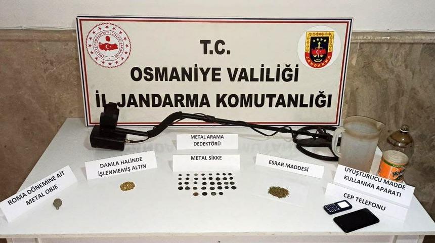 Osmaniye&rsquo;de tarihi eser operasyonu