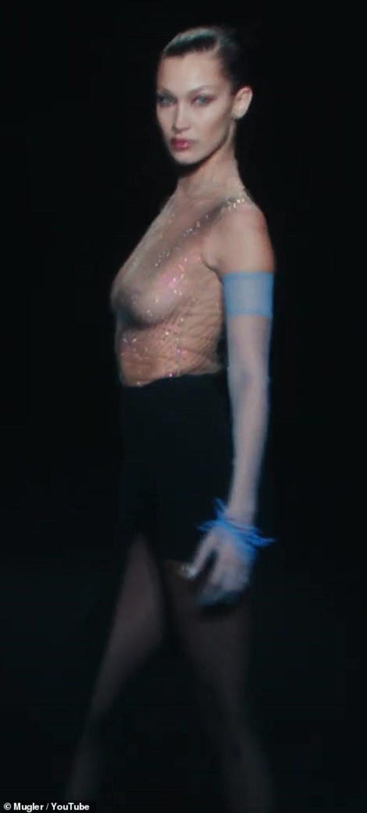 Bella Hadid podyumda parladı! Herkesi mest etti G3