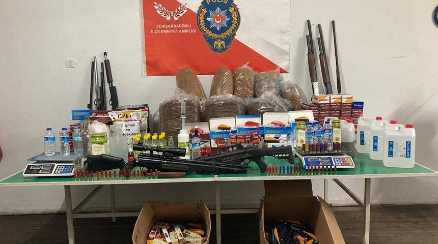 Isparta&rsquo;da sahte i&ccedil;ki operasyonu