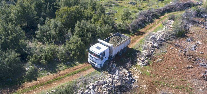 Araban’da yollara bahar bakımı G1