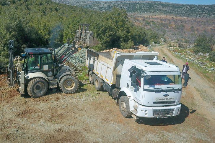 Araban’da yollara bahar bakımı G2