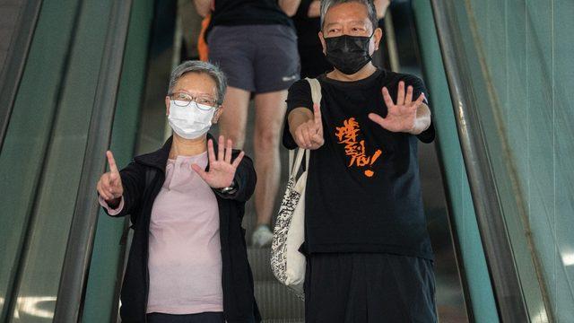 Hong Kong’da 7 muhalif, 2019’da yasa dışı protestoları organize etmekten suçlu bulundu