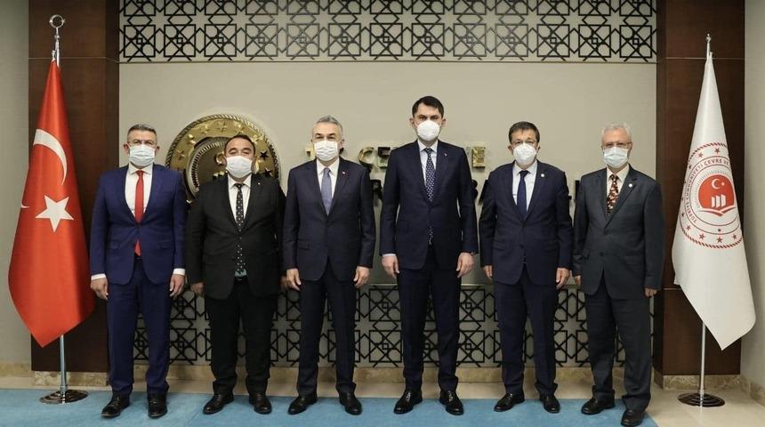 Başkan G&uuml;ler Millet Bah&ccedil;esi i&ccedil;in Ankara&rsquo;da