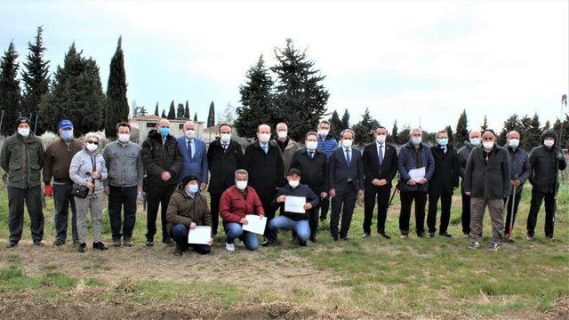 Budama kursiyerleri sertifikalarına kavuştu