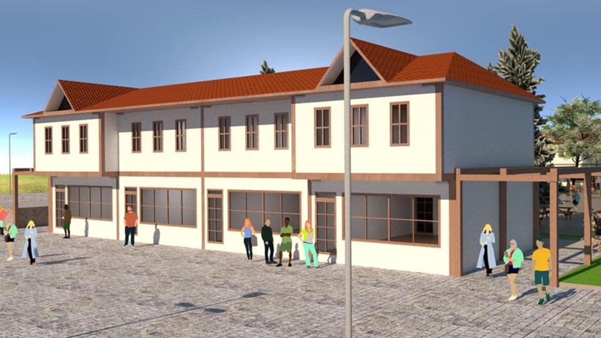 &Ccedil;arşı projesi tamamlanmadan 16 işyerinin tamamı kiraya verildi