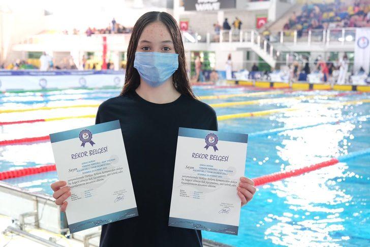 Eskişehir’in rekortmen yüzücüleri Sudem Denizli ve Göksu Doğan yeni hedeflerine hazırlanıyor G2