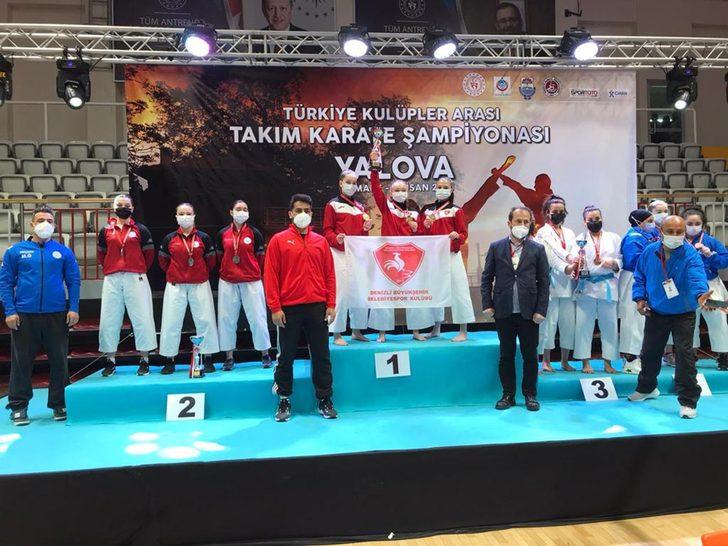 Denizli’nin altın kızlarından turnuva rekoru G3