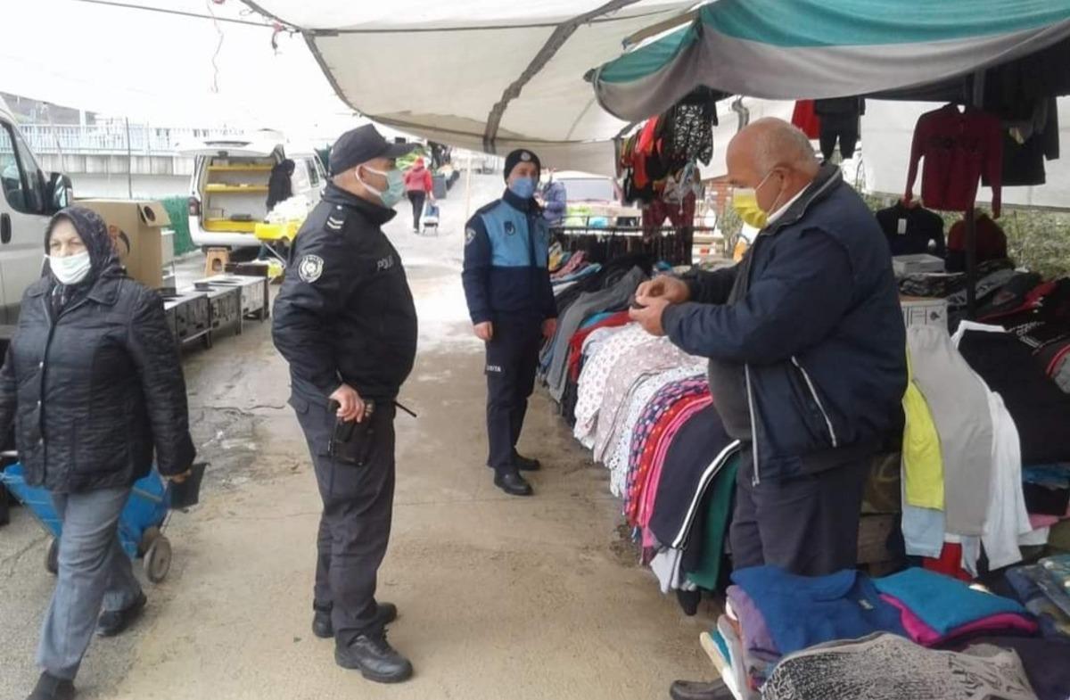 Yakakent&rsquo;te pazar esnafına HES kodu sorgulaması