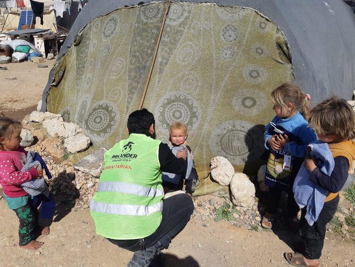 İmkander’den kampta kalan çocuklara giyim yardımı G2