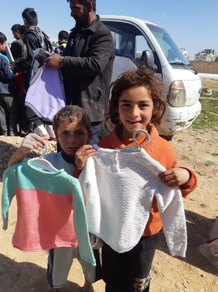 İmkander’den kampta kalan çocuklara giyim yardımı G4