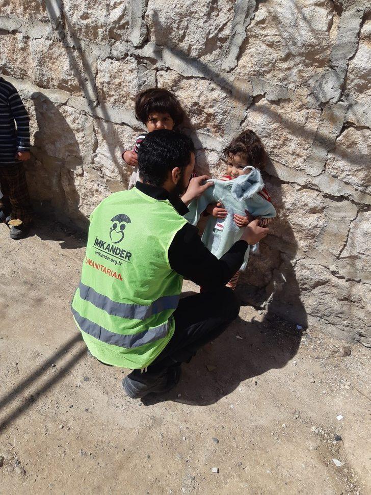 İmkander’den kampta kalan çocuklara giyim yardımı G5