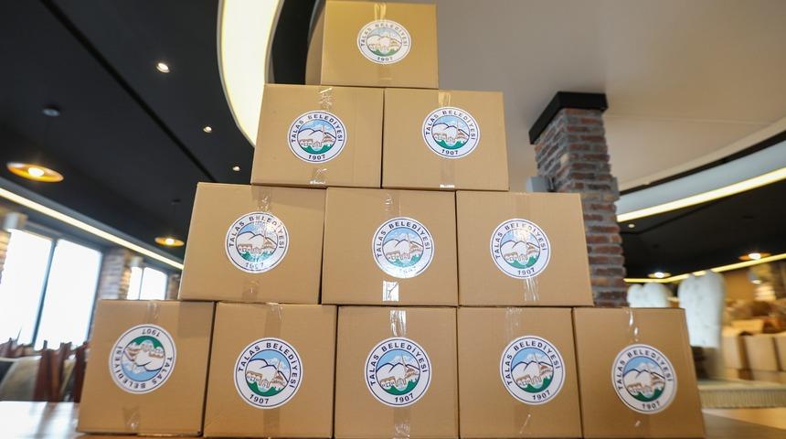 Talas’ta ihtiyaç sahiplerine 1 ay değil 1 yıl yardım