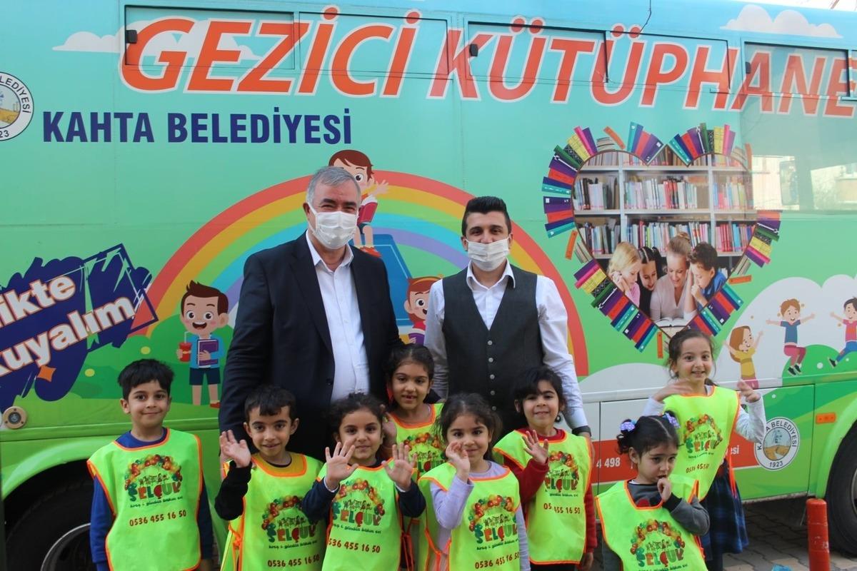 Kahta&rsquo;da K&uuml;t&uuml;phane Haftası etkinliği