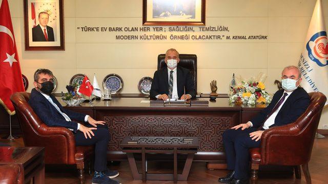 Başkan Zolan, MHP Denizli İl Başkanı ve yeni yönetimini ağırladı