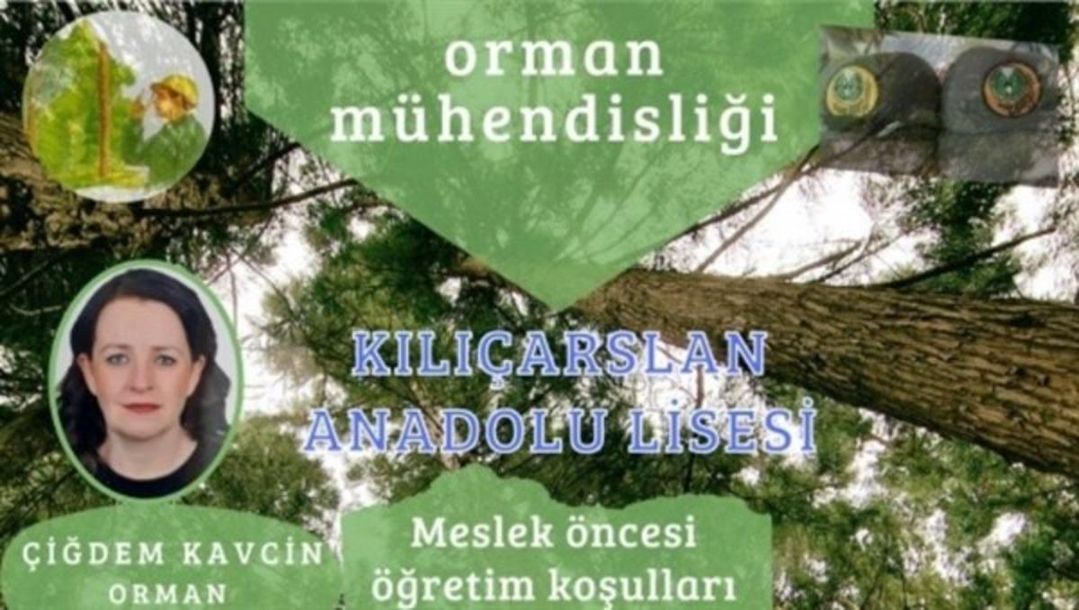 K&uuml;tahya&rsquo;da lise &ouml;ğrencilerine  Orman M&uuml;hendisliği mesleği anlatıldı