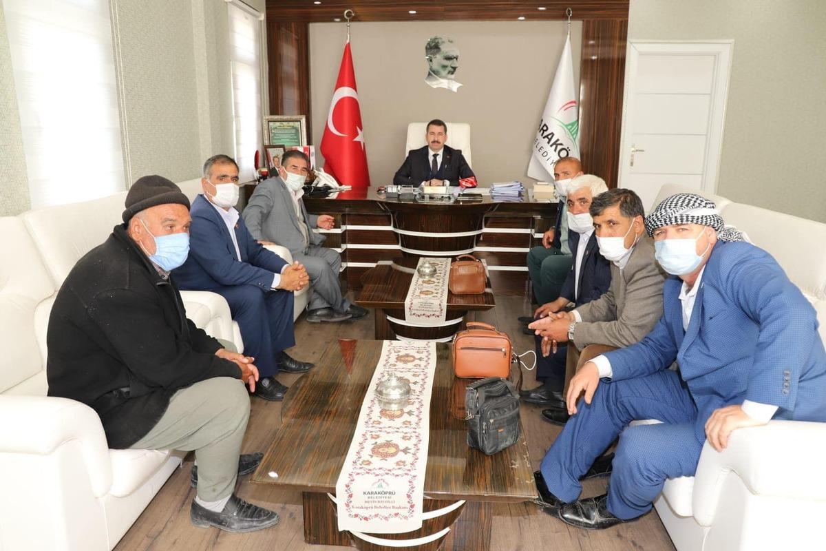 Muhtarlardan Baydilli&rsquo;ye teşekk&uuml;r