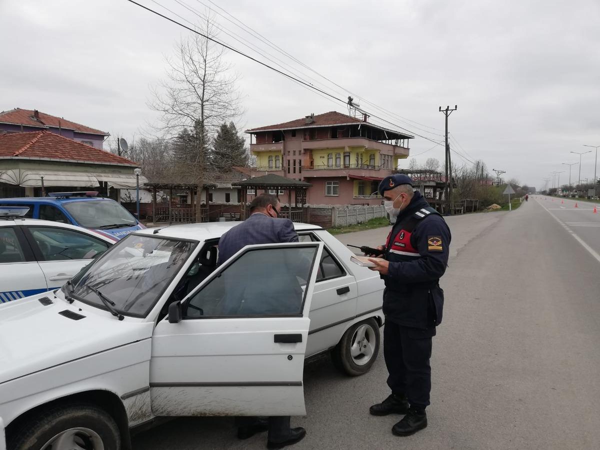 Samsun jandarmadan sıkı denetim