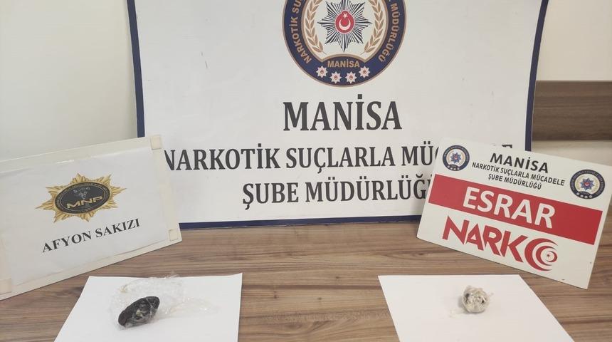 Manisa&rsquo;da uyuşturucu operasyonu