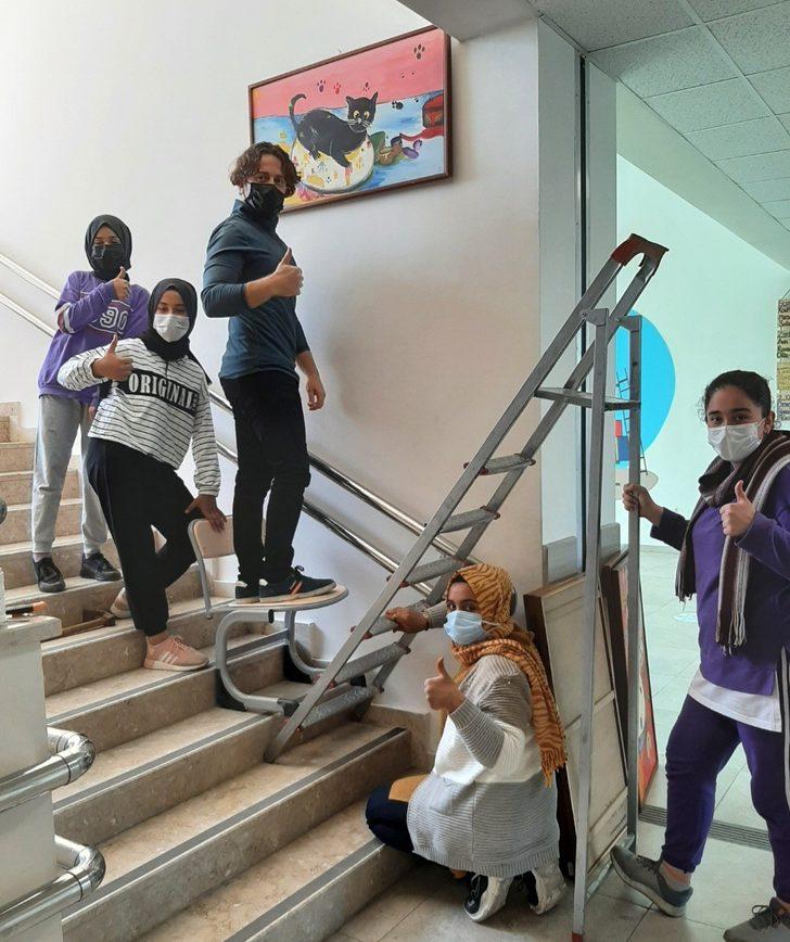 Köy okulları duvarları sanatla renklendi G3