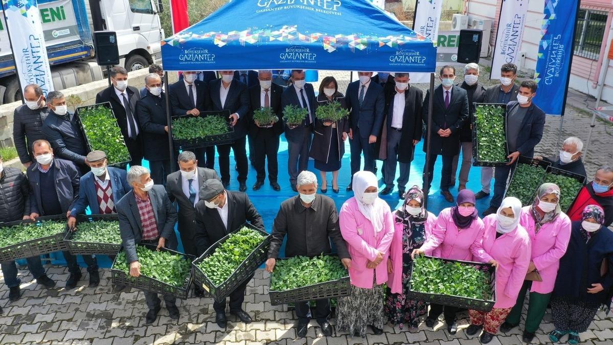 B&uuml;y&uuml;kşehir&rsquo;den Nurdağı &ccedil;ift&ccedil;isine dev destek