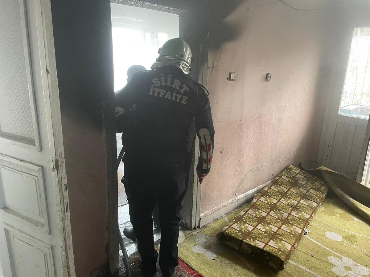 Siirt&rsquo;te korkutan yangın