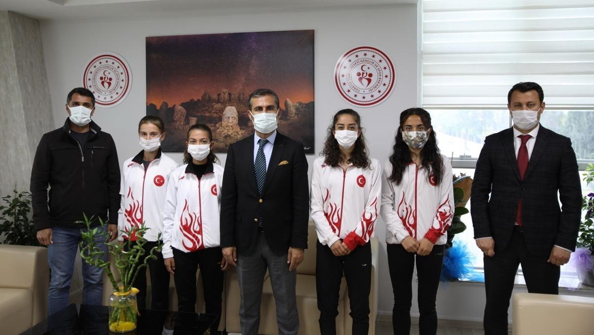 Adıyamanlı sporcular madalya ile d&ouml;nd&uuml;