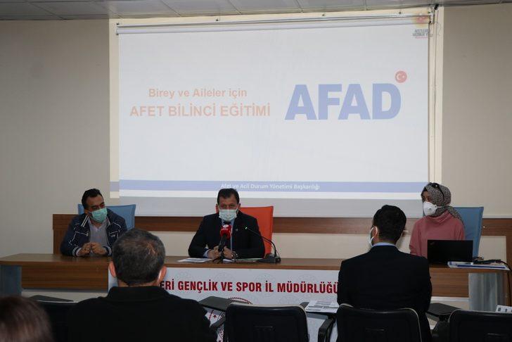 Gençlik ve Spor Müdürlüğü’nde afet eğitim seferberliği başlatıldı G5