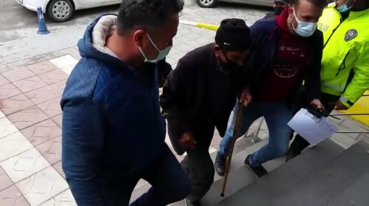 Tacizci yaşlı adam g&ouml;zaltına alındı