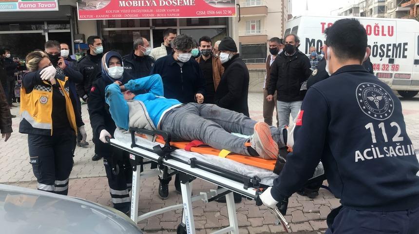 Evlenmek istediği kız verilmeyince hem kendini hem kızın dedesini vurdu