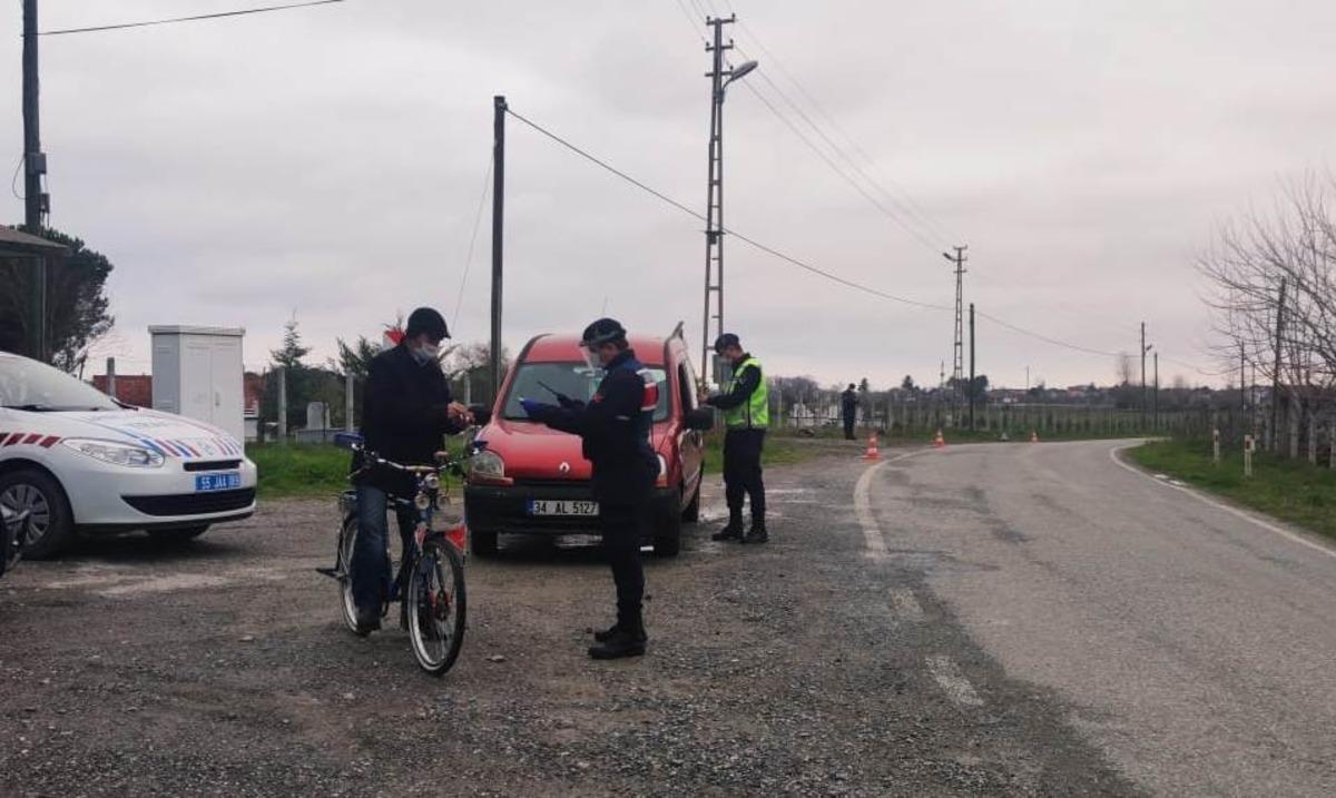 Ala&ccedil;am jandarmadan HES kodu uygulaması