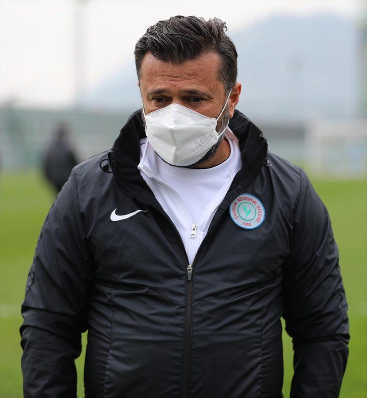 Çaykur Rizespor'un teknik direktörü Uygun: "Zordan daha zor olan bir maç bizi bekliyor" G1