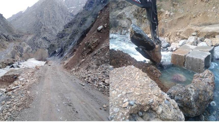 Hakkari’de selin izleri silinmeye çalışıyor