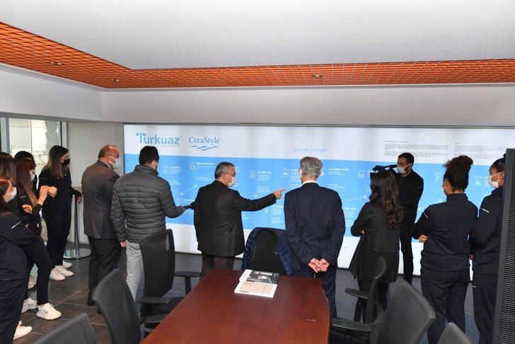 Turkuaz Seramik OSB’den sponsor ziyareti G3